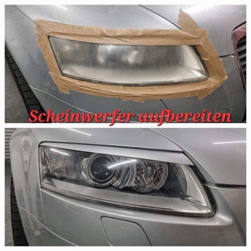 Scheinwerfer aufbereiten